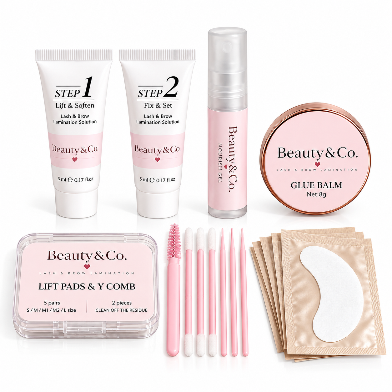 Lash and Brow Lamination DIY KIT
